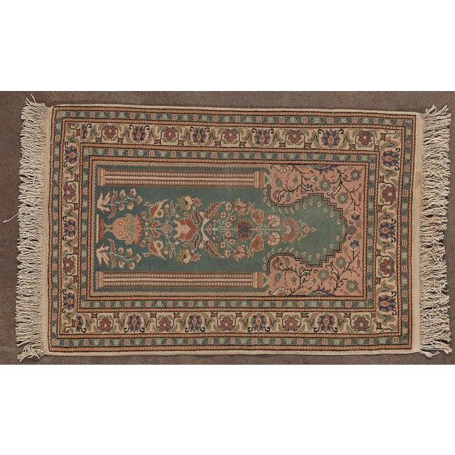 Agra 262 Handcrafted Rug For Sale - Image 4 of 10