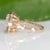 3.5Ct Lab Grown Diamond Ring With Natural Diamond Accents: Solid 14k Gold,, Size 6.75 For Sale - Image 9 of 10