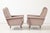 Marco Zanuso 1960's Marco Zanuso Style Italian Lounge Chairs in Mohair Fabric For Sale - Image 4 of 11