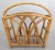Vintage French Bamboo Magazine Rack For Sale In Houston - Image 6 of 9