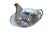 American Antique Fisher Silversmiths Sterling Silver Gravy Boat & Underplate 342g 7.5" For Sale - Image 3 of 13