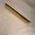 Vintage 1960s Pop Art "No Smoking Please" Brass Paper Weight Desk Sign For Sale - Image 4 of 6