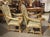 Pair of French Louis XIV Style Bleached Walnut and Floral Armchairs, Circa 1870 For Sale - Image 9 of 18