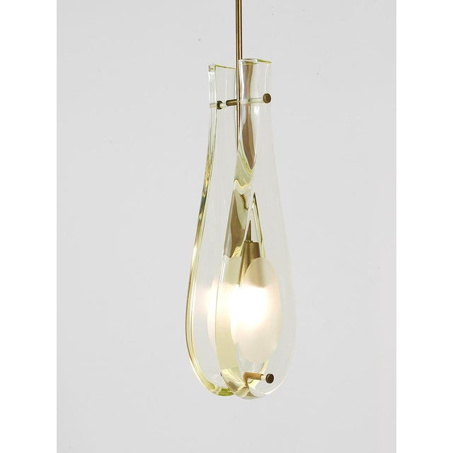 Model 2259 Drop Pendant Lamp by Max Ingrand for Fontana Arte, Italy, 1960s For Sale - Image 13 of 18