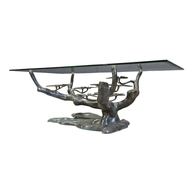 Vintage Bonsai Coffee Table by Willy Daro, 1970s For Sale