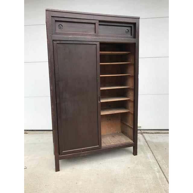 Antique Japanese Getabako Shoe Chairish