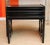 Vintage Ebonized Cut Out Wood Nesting Tables Set of 3, 1960's For Sale - Image 10 of 11