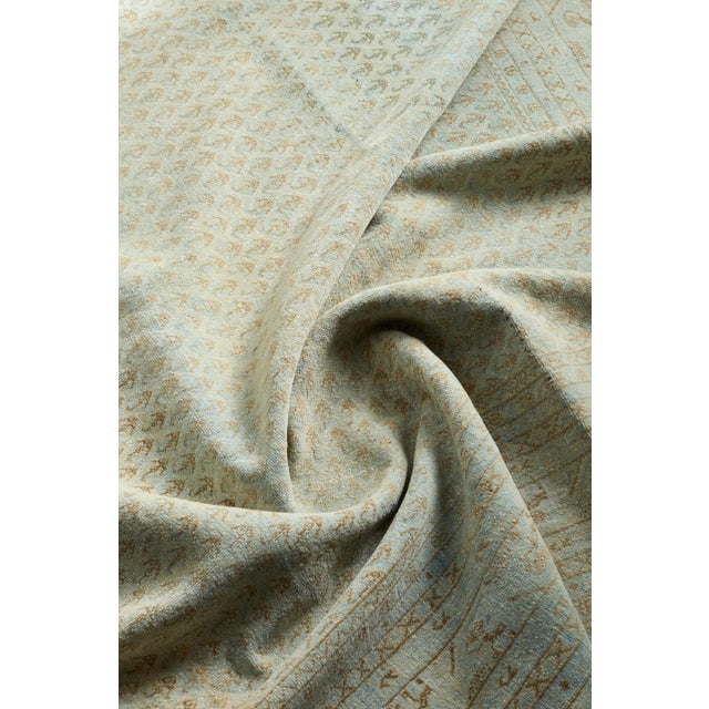 Vintage Hamadan Small Boteh Mir Motif Area Rug | Lavina For Sale - Image 6 of 10