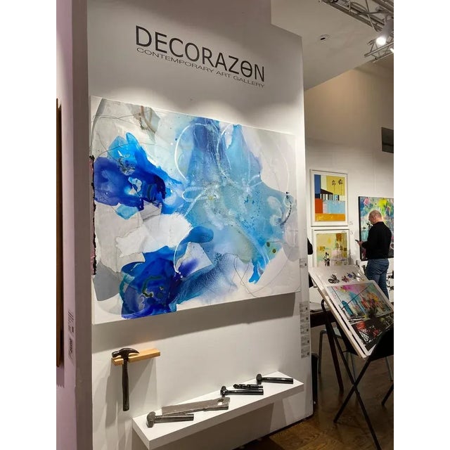 Contemporary Liz Barber, Harbor 8, 2023, Canvas Painting For Sale - Image 3 of 8