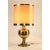 Golden Brass Lamp, 1980s For Sale - Image 4 of 6