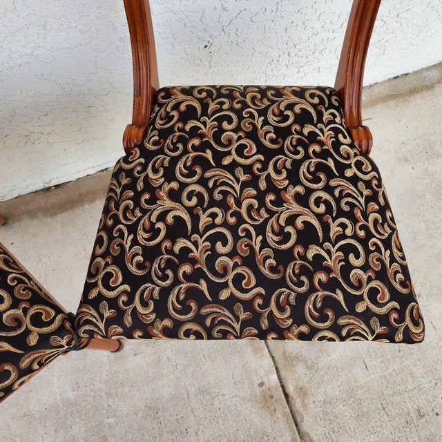 Pair of Biedermeier Empire Chairs Burl For Sale - Image 12 of 12