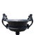 An impressive antique classical garden urn, crafted from cast iron, dating to approximately 1900. This substantial outdoor...
