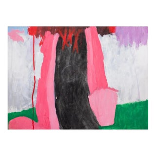 Domenick Capobianco Vivid Abstract Oil on Canvas For Sale