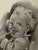 iginal graphite pencil drawing by American artist and illustrator Theodore E. Schrock (1879–1952), depicting a smiling...