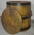 Wood 19Thc Original Mustard Painted Bucket W/ Lid For Sale - Image 7 of 9
