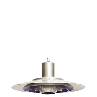 Danish Ceiling Lamp by Preben Fabricius & Jørgen Kastholm for Nordisk Solar, 1960s For Sale