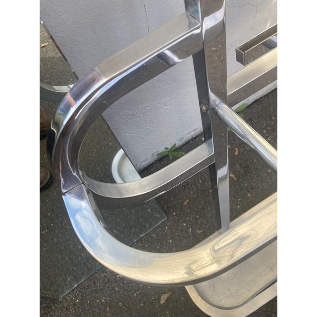 French Art Deco Chrome-Plated Coat Rack, 1930s For Sale - Image 4 of 18