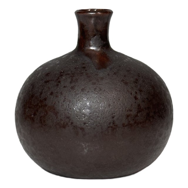 Spherical Studio Ceramic Art Vase by Melitta Teubner, 1960s For Sale