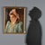 Oil on canvas. Unidentified signature and date 1892 on the lower right. Portrait of a stern, middle-aged woman, composed...