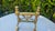 Art Nouveau brass fireplace wood stand, dimensions: height 20 cm, width 16.2 cm, depth 13.2 cm.