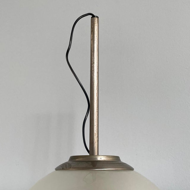 Mid-Century Modern Italian Glass Wall Lamps LP11 by Luigi Caccia Dominioni for Azucena, 1950s, Set of 2 For Sale - Image 9 of 14