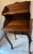 Brown Vintage French Telephone Stand Side Table For Sale - Image 8 of 9