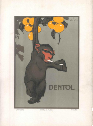 G. Ricordi and C. Milano, Dentol, 1906, Lithograph
