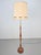 Brown Vintage Scandinavian Floor Lamp in Teak and Brass, 1960s For Sale - Image 8 of 8
