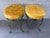 A Pair of Vintage Mid-Century Modern Wrought Iron Bench / Foot Stools. Circa 1960s For Sale - Image 11 of 18