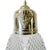 Metal Vintage Continental Silver-Plated & Diamond Cut Glass Pitcher For Sale - Image 7 of 9