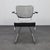A classic of dutch industrial design, this 1960s armchair by ahrend de cirkel features a chrome tubular frame and has been...