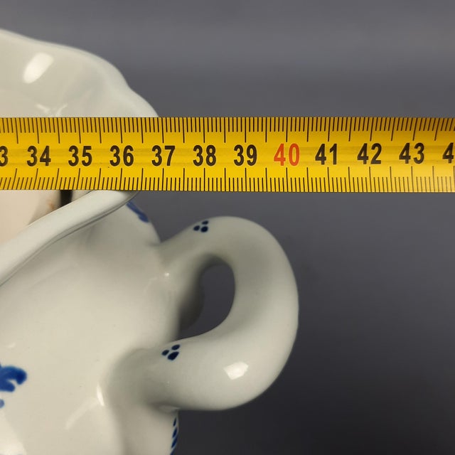 Large Porceleyne Fles Jardiniere from Royal Delft For Sale - Image 11 of 13