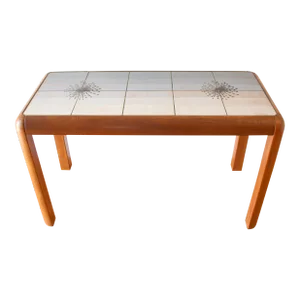 Mid Century Modern Danish Teak Console Table by Poul H. Poulsen