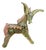 Pulegoso Murano Glass Sculpture of Donkey, 1930 For Sale