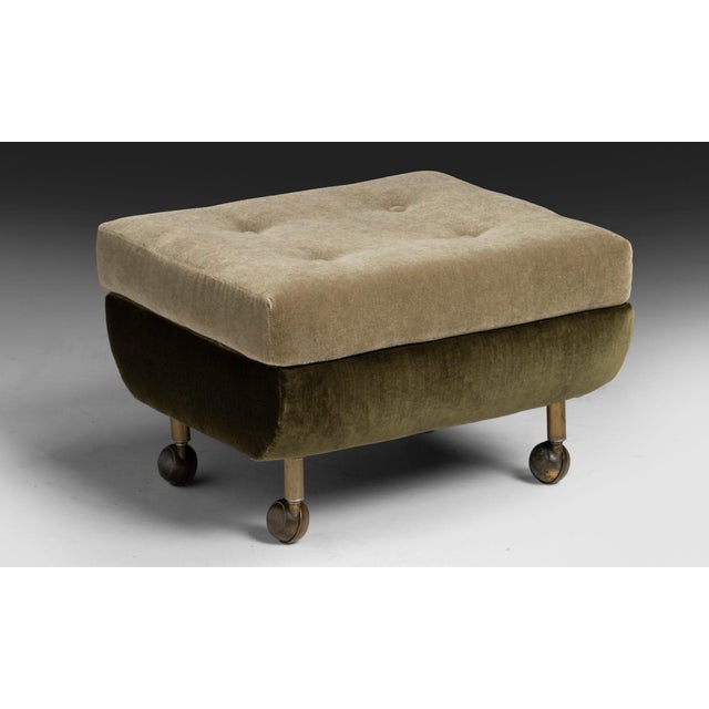 Metal Marco Zanuso Chair and Ottoman Italy, 1960 For Sale - Image 7 of 7