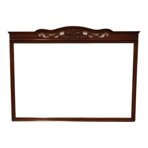Huntley Furniture Solid Mahogany Traditional Duncan Phyfe Style 49" Dresser / Wall Mirror 3042