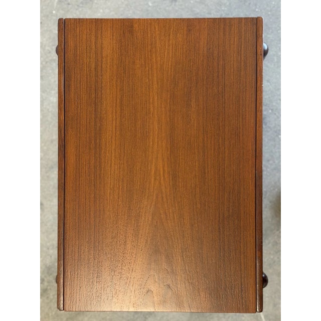 1960s Danish Sewing Table For Sale In Los Angeles - Image 6 of 18