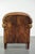 Vintage Sheepskin Armchair with Decorative Nails For Sale - Image 4 of 13