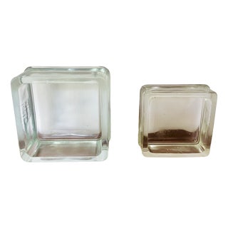 Mid-Century Lumax Ashtrays by Charlotte Perriand, Set of 2 For Sale