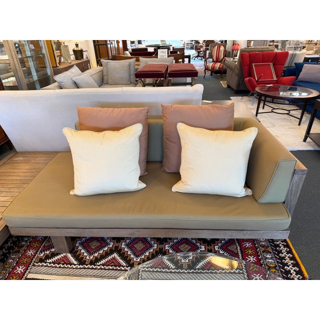 Henry Hall + Andrei Munteanu for Tribù Pure Collection Outdoor Sofa, Linen Sunset For Sale - Image 13 of 13