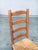 Rustic Oak and Rush High Ladder Back Dining Chairs, Belgium, 1950s, Set of 6 For Sale - Image 13 of 18