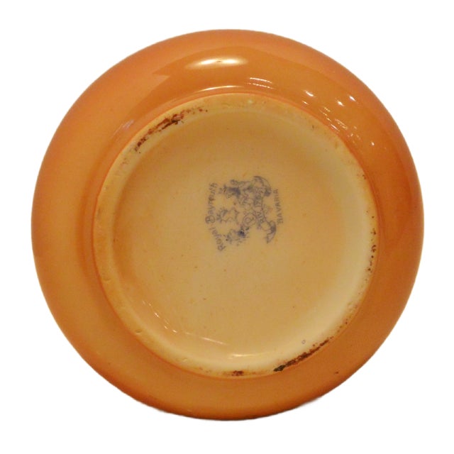 Ceramic Antique Royal Bayreuth Bavaria "Cows in Pasture" Creamer - Gilded Rim For Sale - Image 7 of 8