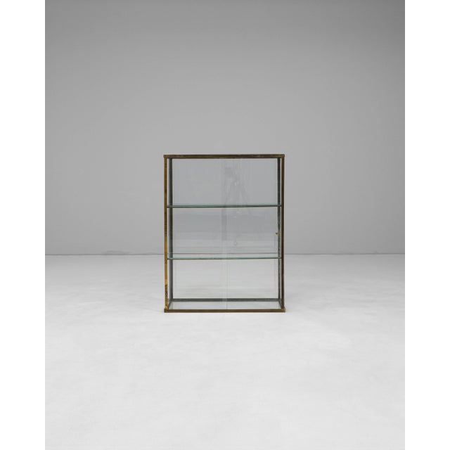 20th Century French Industrial Metal Display Case For Sale - Image 16 of 18