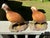 1970s Pair of Glazed Ceramic Bobwhite Quail For Sale - Image 5 of 12