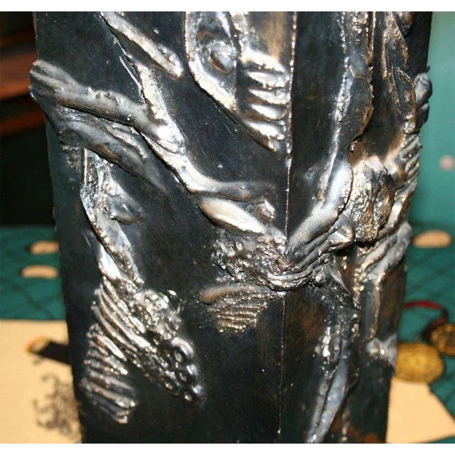 French Pottery Fish Motif Lamp For Sale In New York - Image 6 of 8