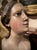 Italian Artist, Carved Polychrome Female Bust Sculpture, 1700s, Lacquered Wood For Sale - Image 4 of 12