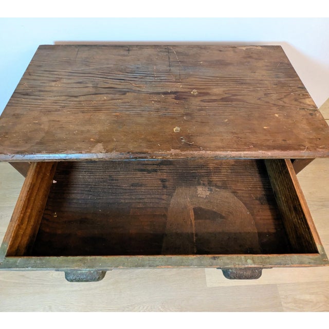 19th Century Antique Primitive Jelly Cupboard Cabinet Dry Sink Washstand For Sale - Image 9 of 18