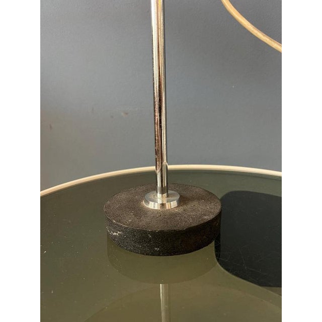 Gold Mid-Century Adjustable Desk Lamp from Herda For Sale - Image 8 of 11