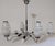 Metal Mid-Century Chandelier, 1950s For Sale - Image 7 of 17