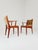 Mid-Century Modern Danish Armchair Teak Frame and Gray Upholstery Orginal from the 60s by Eva & Johannes Andersen...